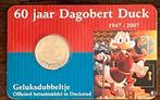 geluksdubbeltje Dagobert Duck 2007 ABN AMRO bank, Ophalen of Verzenden, Donald Duck, Zo goed als nieuw, Beeldje of Figuurtje
