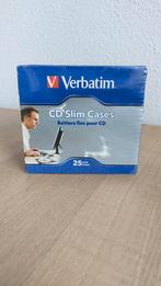 Verbatim Cd doosjes slim 25 stuks, Computers en Software, Beschrijfbare discs, Ophalen of Verzenden, Nieuw, Overige typen, Verbatim