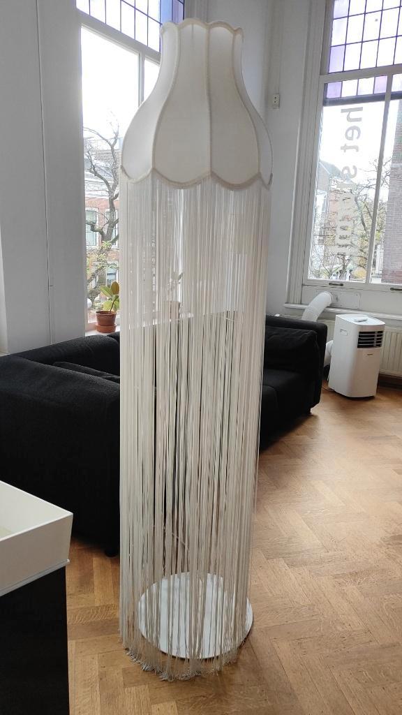 Sculpturale design stalamp van MARCEL REULEN, Huis en Inrichting, Lampen | Vloerlampen, Gebruikt, 150 tot 200 cm, Metaal, Stof