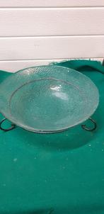 Schaal met metalen onderstuk, Huis en Inrichting, Ophalen of Verzenden, 'T Olde Gre-j, Info@toldegrej.nl, Endepoelstraat 20f Didam