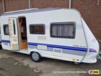 Hobby De Luxe 450 UF 2008 Voortent, Fietsenrekken, Caravans en Kamperen, Caravans, Rondzit, Hobby, Overige typen, Bedrijf