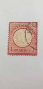 5934 deutsches reich post 1872 1 groschen, Verzenden, BRD