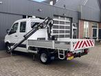 Mercedes-Benz Sprinter 513cdi 130pk DC Laadkraan Hiab 017T A, Auto's, Stof, Gebruikt, 4 cilinders, 7 stoelen