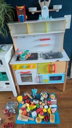 Houten keukentje, Kinderen en Baby's, Speelgoed | Speelkeukens, Ophalen, Gebruikt, Hout, Speelkeuken