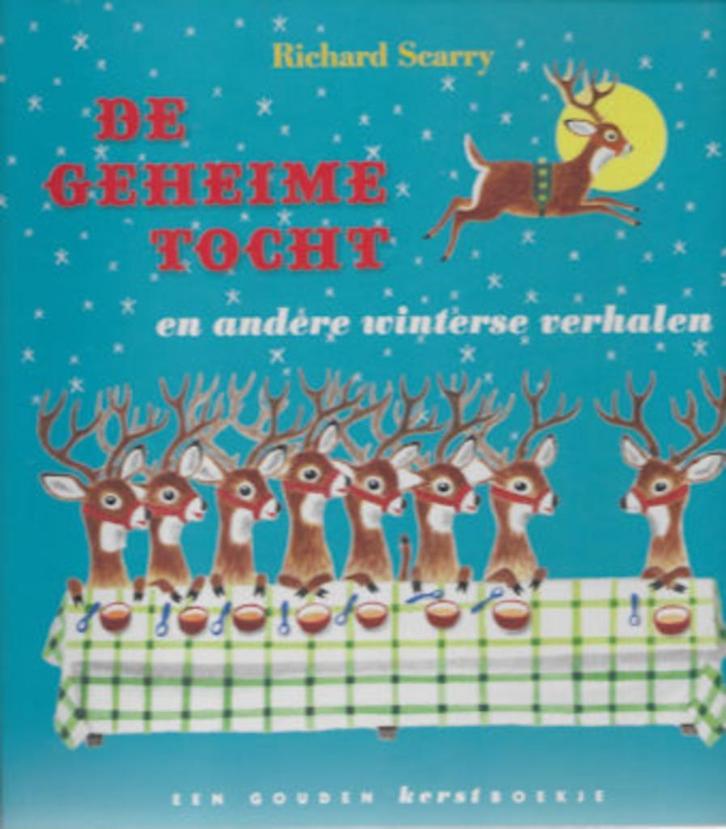Richard Scarry: De geheime tocht, Boeken, Kinderboeken | Jeugd | onder 10 jaar, Zo goed als nieuw, Fictie algemeen, Ophalen of Verzenden