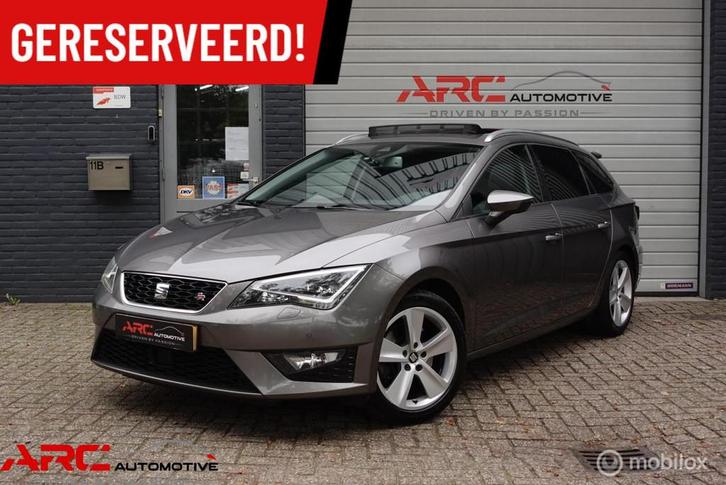 Seat Leon ST 1.8 TSI FR Business PANO/ACC/LANE ASSIST BOMVOL, Auto's, Seat, Bedrijf, Te koop, Leon, ABS, Adaptive Cruise Control
