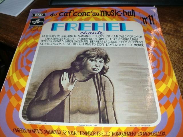 Frehel Chante   Columbia ‎l  LP France, Cd's en Dvd's, Vinyl | Wereldmuziek, Gebruikt, Europees, 12 inch, Ophalen of Verzenden