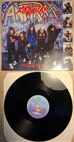 Anthrax - I'm The Man Vinyl EP    1987, Ophalen of Verzenden, Zo goed als nieuw, 12 inch, Overige genres