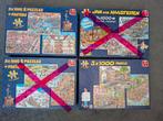 Jan van Haasteren 3x1000 stukjes, Hobby en Vrije tijd, Denksport en Puzzels, Ophalen of Verzenden, 500 t/m 1500 stukjes, Zo goed als nieuw