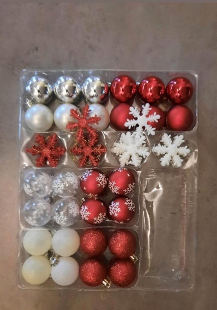 Ikea kerstballen kerstversiering, Diversen, Kerst, Zo goed als nieuw, Ophalen