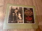 Vintage Charlie Chaplin poster met lijst, Ophalen, Gebruikt, A1 t/m A3, Met lijst