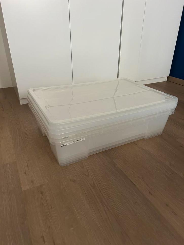 Opbergbakken ikea Salma, Doe-het-zelf en Verbouw, Kratten en Dozen, Zo goed als nieuw, Bak of Kist, Minder dan 50 cm, Minder dan 35 cm
