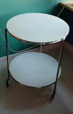 salontafel 3 wiel, Gebruikt, 100 tot 150 cm, Minder dan 50 cm, Rechthoekig