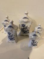 Set van 5 Delfts aardewerken potten, Antiek en Kunst, Antiek | Keramiek en Aardewerk, Ophalen of Verzenden