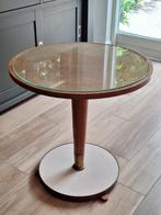 Art Deco vintage koffietafel., Huis en Inrichting, Gebruikt, Art deco, Rond, 60 cm of meer