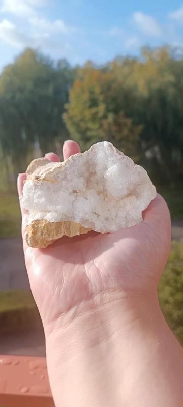 Prachtige kraak geode, Verzamelen, Mineralen en Fossielen, Ophalen of Verzenden
