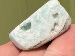 Mooie Caribbean blue calciet handsteen palmsteen mineralen, Ophalen of Verzenden, Mineraal