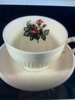 Wedgwood Mos Rose morning cup, 2 x, Ophalen of Verzenden, Nieuw, Porselein, Wedgwood
