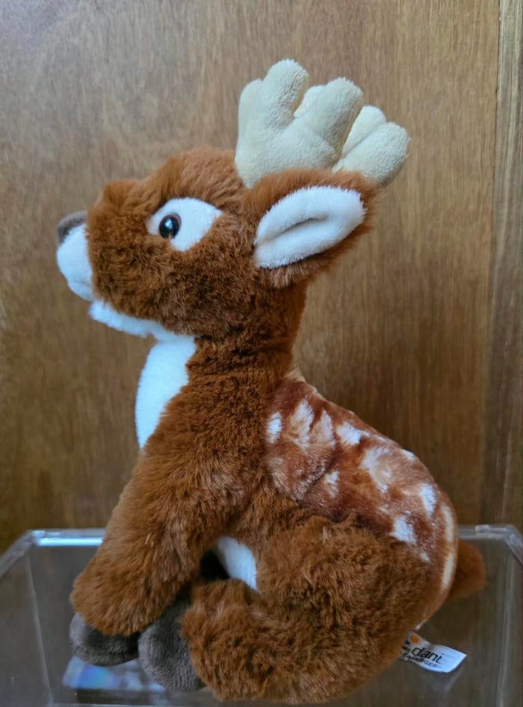 Dani Pluche Bambi Hert Knuffel - Zeer Nette Staat, Ophalen of Verzenden, Zo goed als nieuw, Overige typen