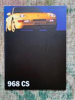 Folder brochure Porsche 968 CS 1992, Nieuw, Porsche, Ophalen of Verzenden, Porsche