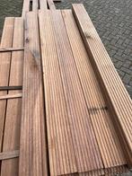 B keuze hardhouten vlonderplanken 28x145 1,85m lang, Ophalen of Verzenden, Nieuw, 180 tot 250 cm, Planken