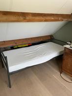 Eenpersoonsbed (80x190 cm), Huis en Inrichting, Slaapkamer | Bedden, Gebruikt, Eenpersoons, 80 cm, Metaal