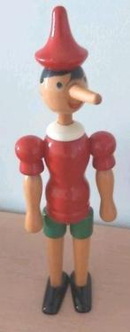 Als nieuw houten pop Pinokkio - 30 cm hoog, Verzamelen, Disney, Ophalen of Verzenden, Zo goed als nieuw, Beeldje of Figuurtje