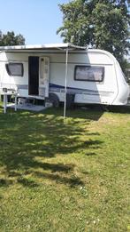**Hobby caravan 540 ul excellent + mover + fietsendrager**, Caravans en Kamperen, Caravans, Rondzit, Hobby, Particulier, 5 tot 6 meter