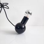 Vintage tafellamp, Lamperti Culbuto, zwart, tuimelaar, space, Minder dan 50 cm, Gebruikt, Metaal, Verzenden