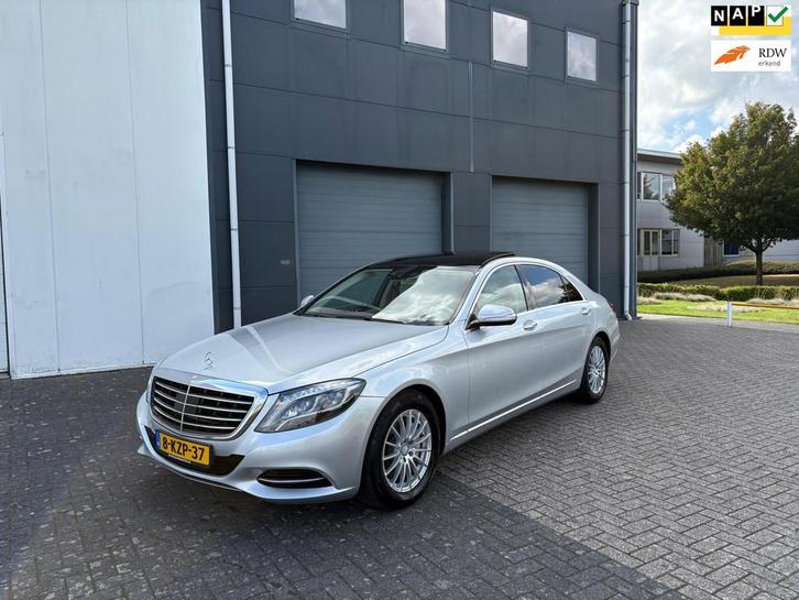 Mercedes-Benz S-klasse 400 HYBRID Lang Pano, Auto's, Mercedes-Benz, Bedrijf, Te koop, S-Klasse, ABS, Achteruitrijcamera, Airbags