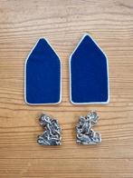 Kraagspiegels Huzaren Sytzama, Verzamelen, Militaria | Algemeen, Ophalen of Verzenden, Landmacht, Nederland, Embleem of Badge