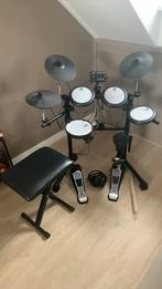 Fazley DDK-040 electrisch drumstel met koptelefoo en kruk, Muziek en Instrumenten, Drumstellen en Slagwerk, Ophalen, Zo goed als nieuw