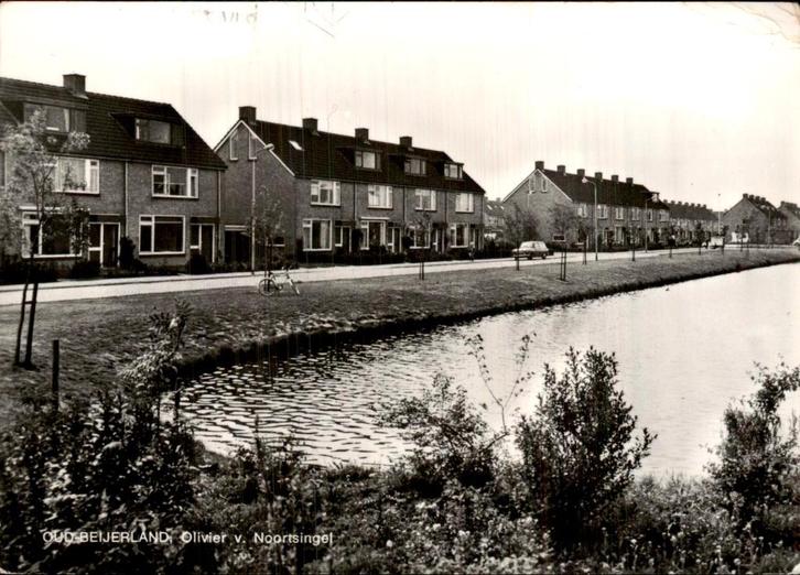 Oud Beijerland, Verzamelen, Ansichtkaarten | Nederland, Gelopen, Zuid-Holland, Voor 1920, Ophalen of Verzenden