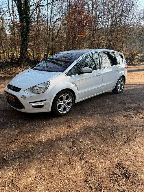 Ford S-Max 1.6 Scti Ecoboost 2011 Wit, Auto's, Ford, Particulier, S-Max, ABS, Achteruitrijcamera, Airbags, Airconditioning, Alarm