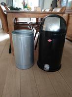 Wesco kickboy prullenbak 50 liter., Huis en Inrichting, Woonaccessoires | Prullenbakken, 40 liter of meer, Zo goed als nieuw, 50 tot 75 cm