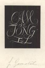 1681 Ex Libris Nederland : Harry Corvers, z.j., Antiek en Kunst, Verzenden