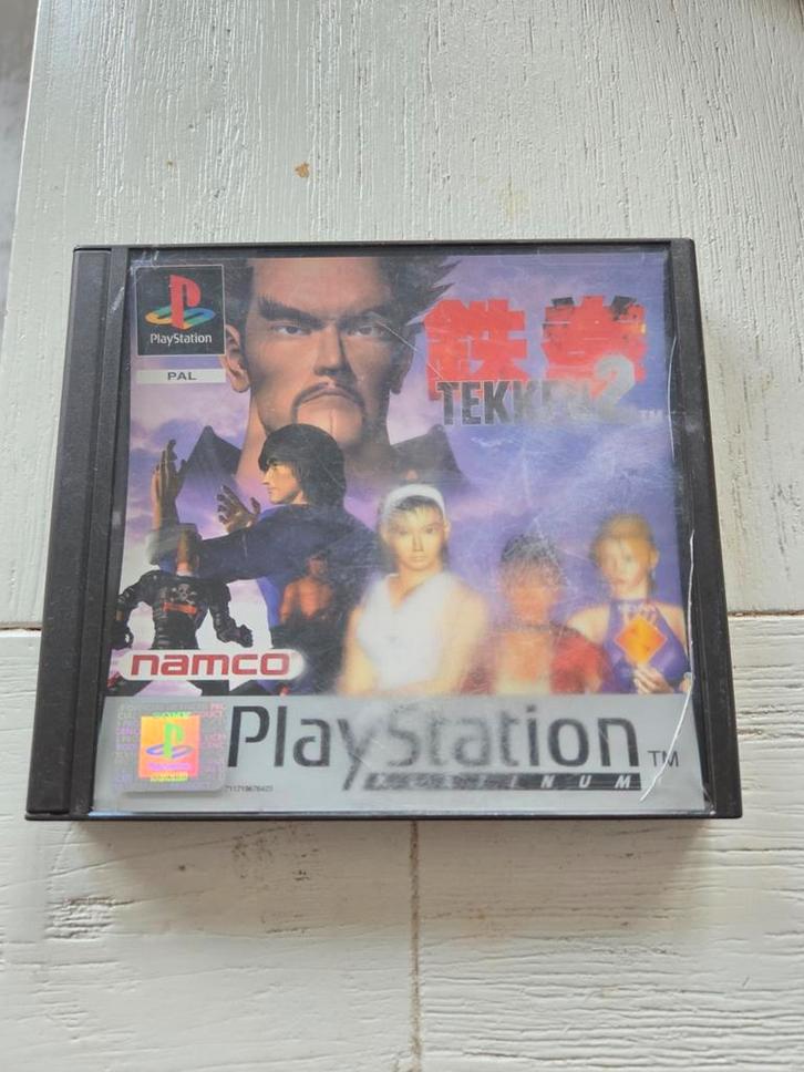 Tekken 2 - PlayStation 1 (PS1), Spelcomputers en Games, Games | Sony PlayStation 1, Gebruikt, Vechten, 2 spelers, Vanaf 12 jaar