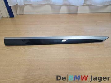 Sierlijst deur linksachter zwart BMW 5-serie F11 51429171779 beschikbaar voor biedingen