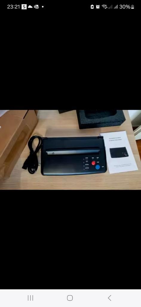 Tattoo transfer machine, Computers en Software, Printerbenodigdheden, Nieuw, Overige typen, Ophalen of Verzenden