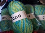 5 bollen Juno boucle garen met 95% wol, Hobby en Vrije tijd, Breien en Haken, Ophalen of Verzenden, Nieuw, Breien of Haken, Wol of Garen