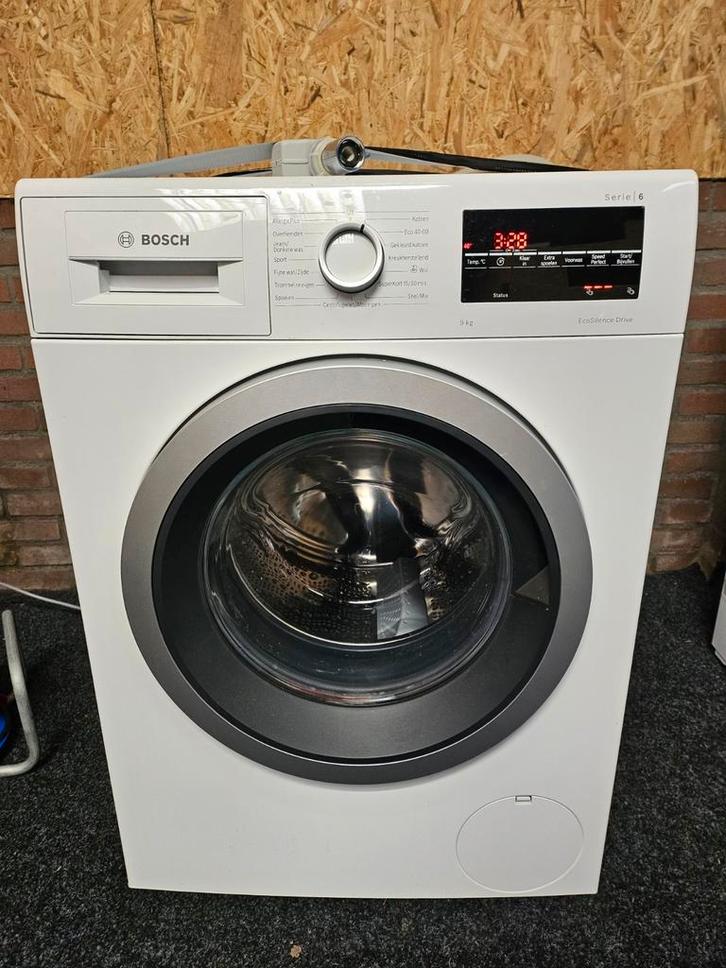 Bosch wasmachine 9 kg trommel energiezuinig a+++, Witgoed en Apparatuur, Wasmachines, Gebruikt, Voorlader, 6 tot 8 kg, Minder dan 85 cm