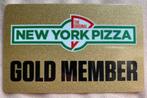 GOLD MEMBER NEW YORK PIZZA, Eén persoon, Kortingsbon, Overige typen