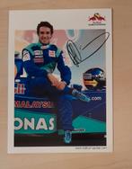 Fan kaart Pedro Paulo Diniz Formule 1 Red Bull Sauber 2000, Ophalen of Verzenden, Zo goed als nieuw, Formule 1
