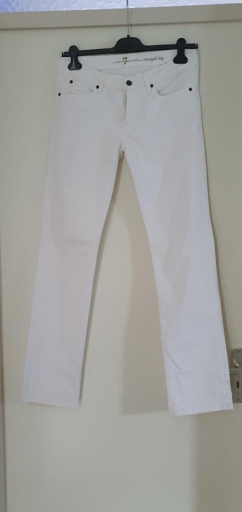 Nieuw jeans 7 for all Mankind maat 38/40 (31), Kleding | Dames, Spijkerbroeken en Jeans, Nieuw, W30 - W32 (confectie 38/40), Wit
