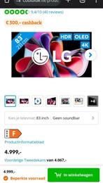 LG OLED83G36LA (2023) 83INCH NIEUW IN DOOS!, Audio, Tv en Foto, Televisies, Nieuw, 100 cm of meer, LG, Smart TV
