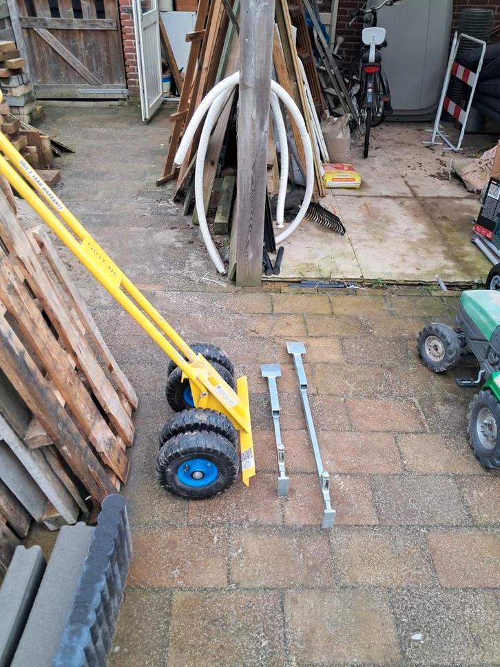 Tegeldonkey / Tegeldrager, Doe-het-zelf en Verbouw, Transportwagens, Gebruikt, 100 liter of meer, Ophalen of Verzenden