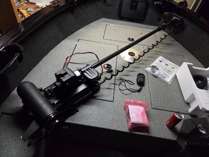 Minn kota Terrova 24V 80LBS, Watersport en Boten, Hengelsport | Roofvissen, Overige typen, Ophalen