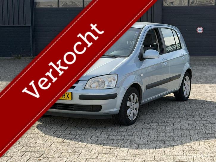Hyundai Getz 1.3 Benzine, 5-Deurs, Airco, Auto's, Hyundai, Bedrijf, Getz, ABS, Airbags, Airconditioning, Alarm, Centrale vergrendeling