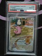 Pokemon Chansey 187/167 Twilight Masquerade PSA 10 GEM MT, Hobby en Vrije tijd, Verzamelkaartspellen | Pokémon, Ophalen of Verzenden