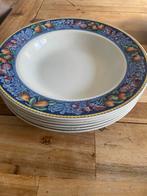 Vintage 6 Spode Copeland Battersea Borden, Antiek en Kunst, Ophalen of Verzenden